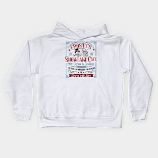 Frosty's Snowflake Cafe Kids Hoodie